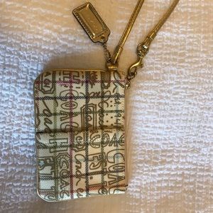 Authentic Coach Wristlet